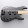 FGN FGJMP2BASHM Bass Guitar, J-Standard Mighty Power, Open Pore Black, Gig Bag