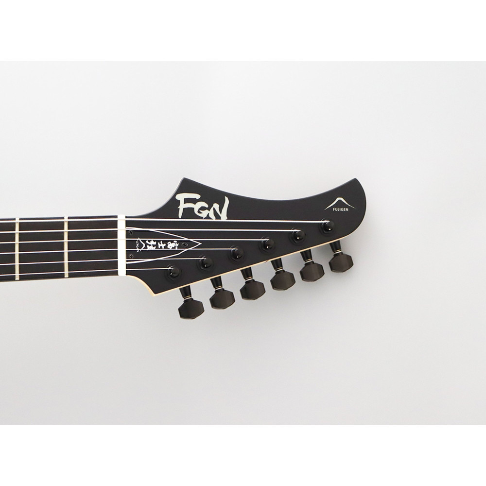 FGN FGJMY3ASHEOPB Electric Guitar, J-Standard Mythic, Open Pore Black, Softcase