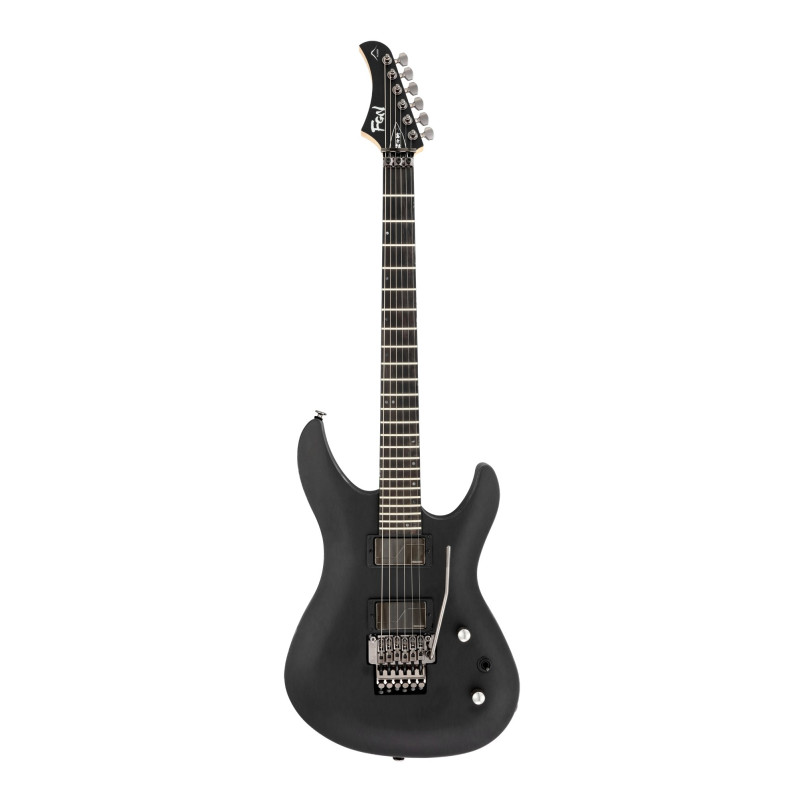 FGN FGJMY3MHDLEMBK Electric Guitar, J-Standard Mythic Trem, Matte Black, Softcase