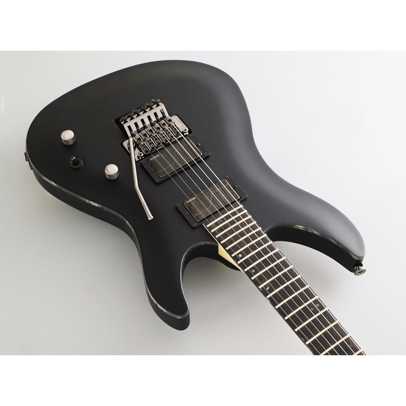 FGN FGJMY3MHDLEMBK Electric Guitar, J-Standard Mythic Trem, Matte Black, Softcase