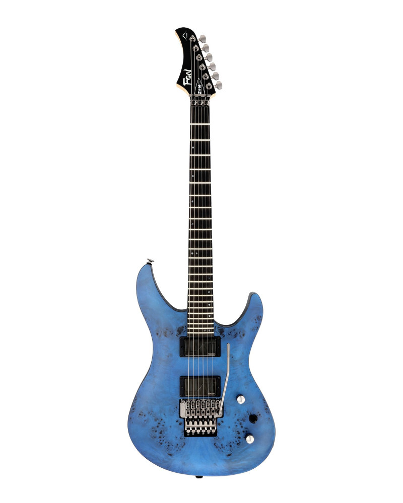FGN FGJMY3MHEW1DLEABF Electric Guitar, J-Standard Mythic EW, Trem, Arctic Blue Flat, Softcase