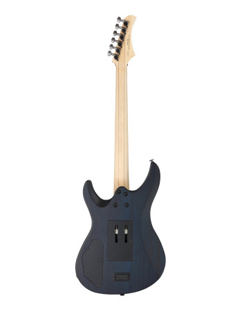 FGN FGJMY3MHEW1DLEABF Electric Guitar, J-Standard Mythic EW, Trem, Arctic Blue Flat, Softcase