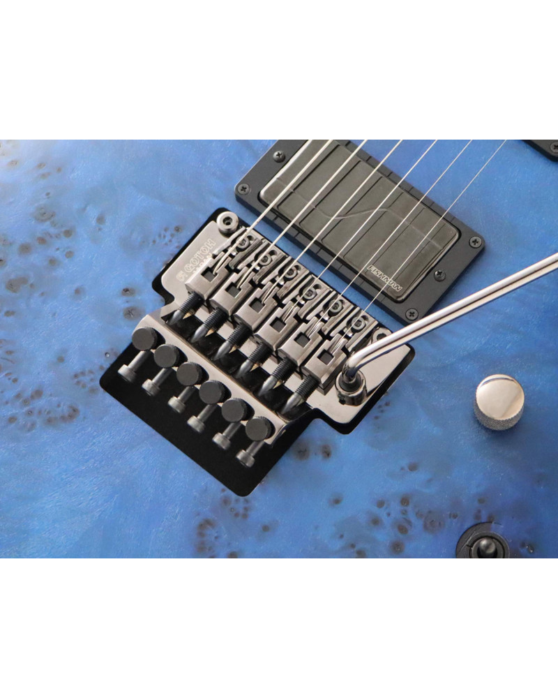 FGN FGJMY3MHEW1DLEABF Electric Guitar, J-Standard Mythic EW, Trem, Arctic Blue Flat, Softcase