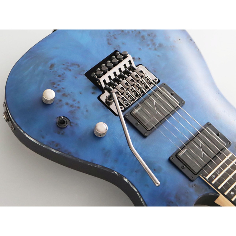 FGN FGJMY3MHEW1DLEABF Electric Guitar, J-Standard Mythic EW, Trem, Arctic Blue Flat, Softcase