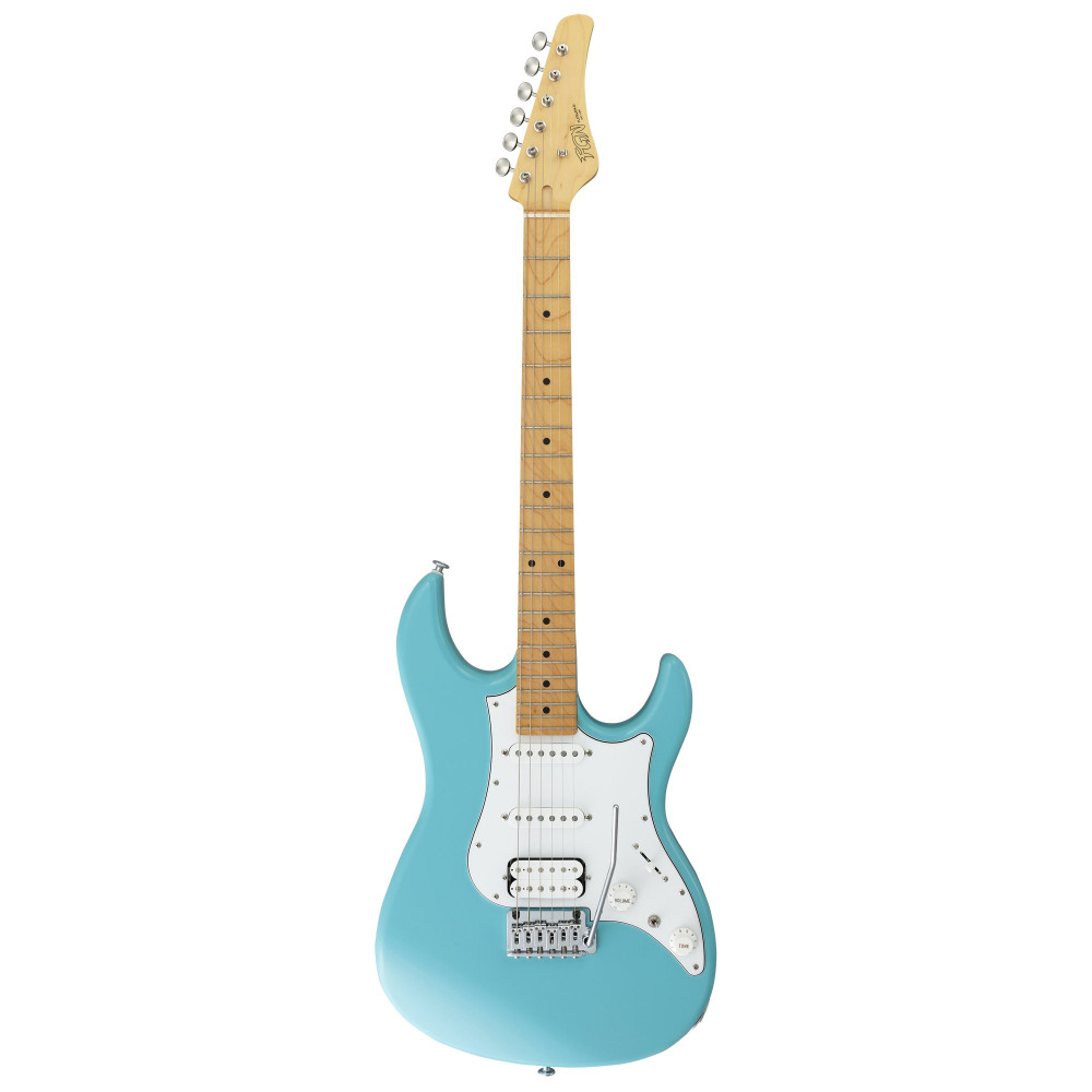 FGN FGJOS2TDMMBU Electric Guitar, J-Standard Odyssey Traditional, Mint Blue, Bag