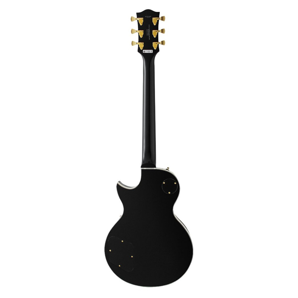 FGN FGLC10RMPBK Electric Guitar, Neo Classic LC10, Black, Bag