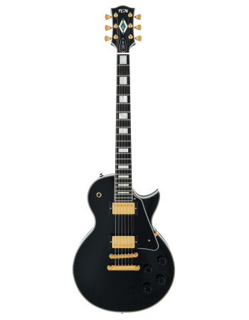 FGN FGLC20EMHBK Electric Guitar, Neo Classic LC20, Black High Gloss, Bag