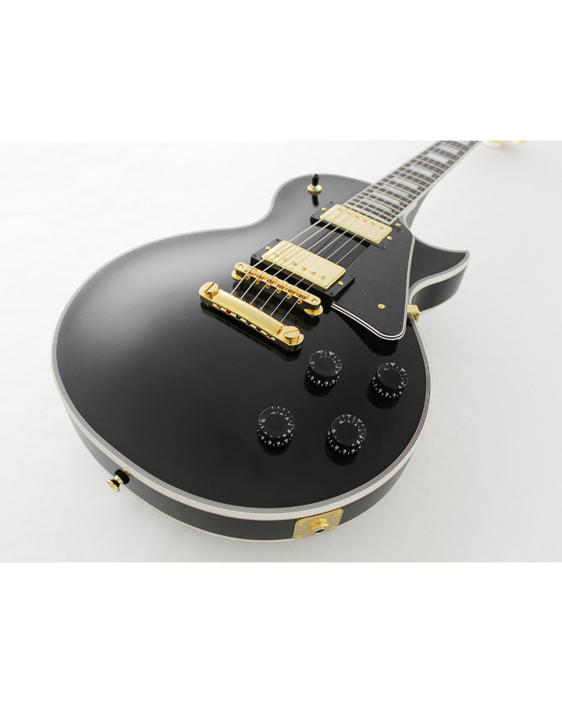 FGN FGLC20EMHBK Electric Guitar, Neo Classic LC20, Black High Gloss, Bag