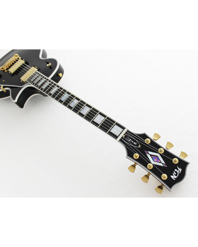 FGN FGLC20EMHBK Electric Guitar, Neo Classic LC20, Black High Gloss, Bag