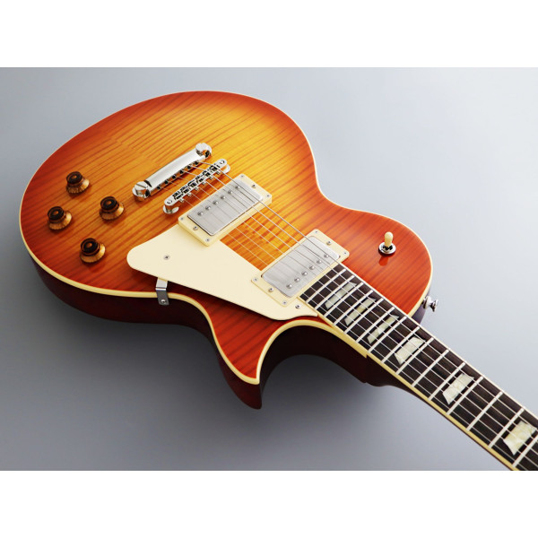 FGN FGLS10RFMFCB Electric Guitar, Neo Classic LS10, Faded Cherry Burst, Bag