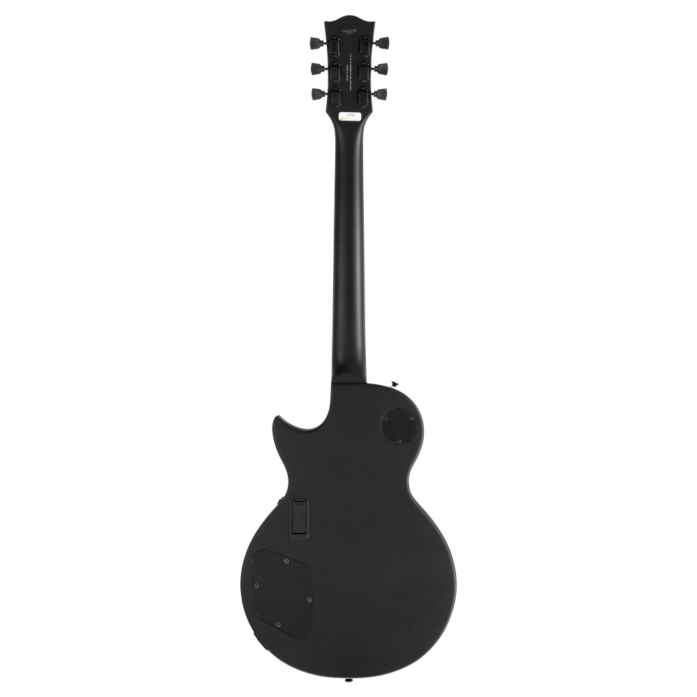 FGN FGLS10RMPMBK Electric Guitar, Neo Classic LS10, Thin Body, EMG Pickups, Matte Black, Bag