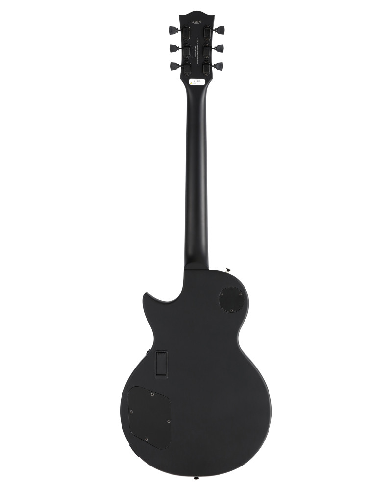FGN FGLS10RMPMBK Electric Guitar, Neo Classic LS10, Thin Body, EMG Pickups, Matte Black, Bag