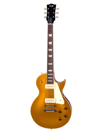 FGN FGLS11RMPAG Electric Guitar, Neo Classic LS11, Antique Gold, Bag