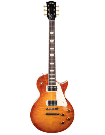 FGN FGLS30RBFVV Electric Guitar, Neo Classic LS30, Vintage Violin, Bag