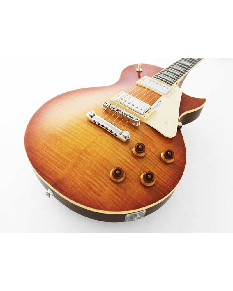 FGN FGLS30RBFVV Electric Guitar, Neo Classic LS30, Vintage Violin, Bag