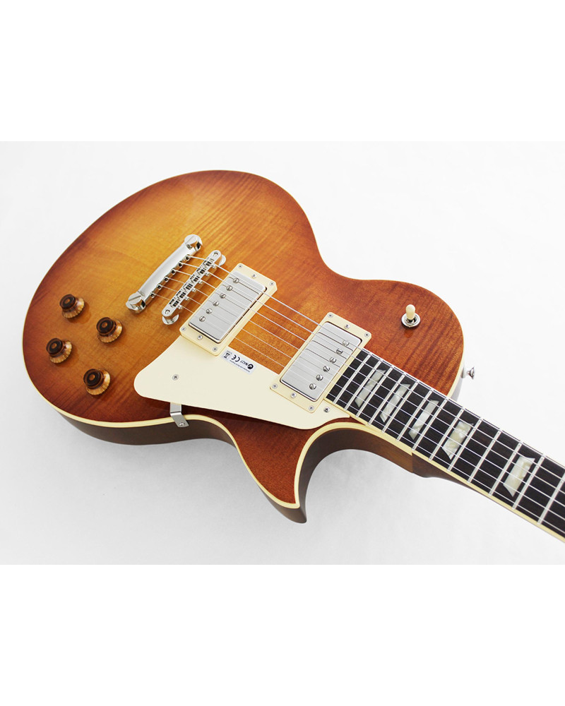 FGN FGLS30RBFVV Electric Guitar, Neo Classic LS30, Vintage Violin, Bag