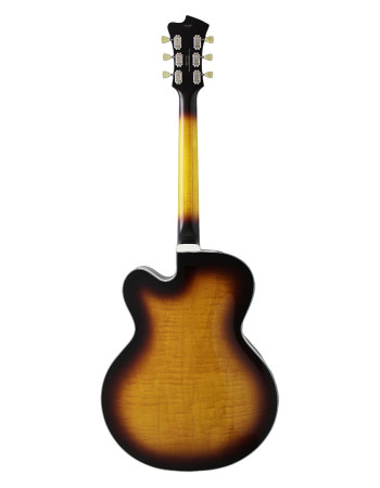 FGN FGMFAHHJB Electric Guitar, Masterfield Jazz, HH, Jazz Burst, Case