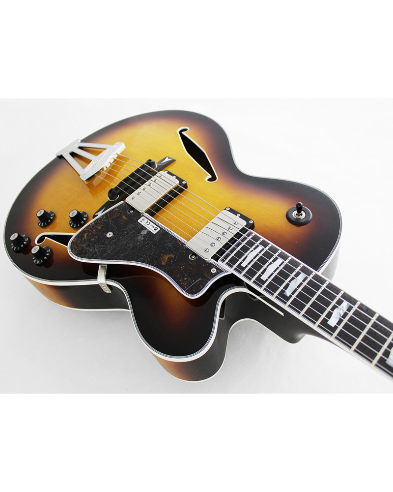 FGN FGMFAHHJB Electric Guitar, Masterfield Jazz, HH, Jazz Burst, Case