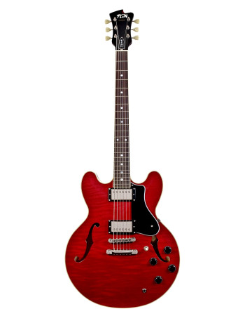FGN FGMSAHPCH Electric Guitar, Masterfield Semi, HH, Cherry, Case