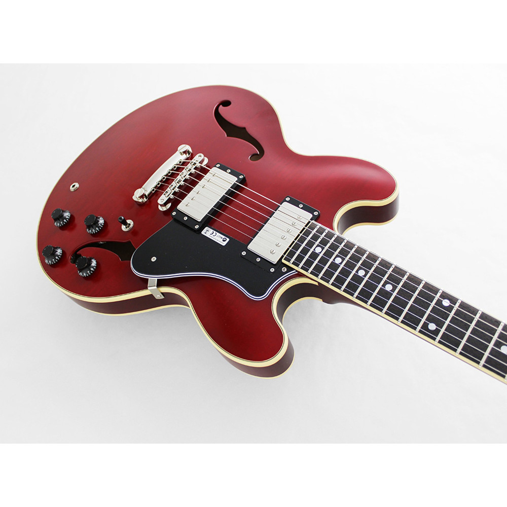 FGN FGMSAHPCH Electric Guitar, Masterfield Semi, HH, Cherry, Case