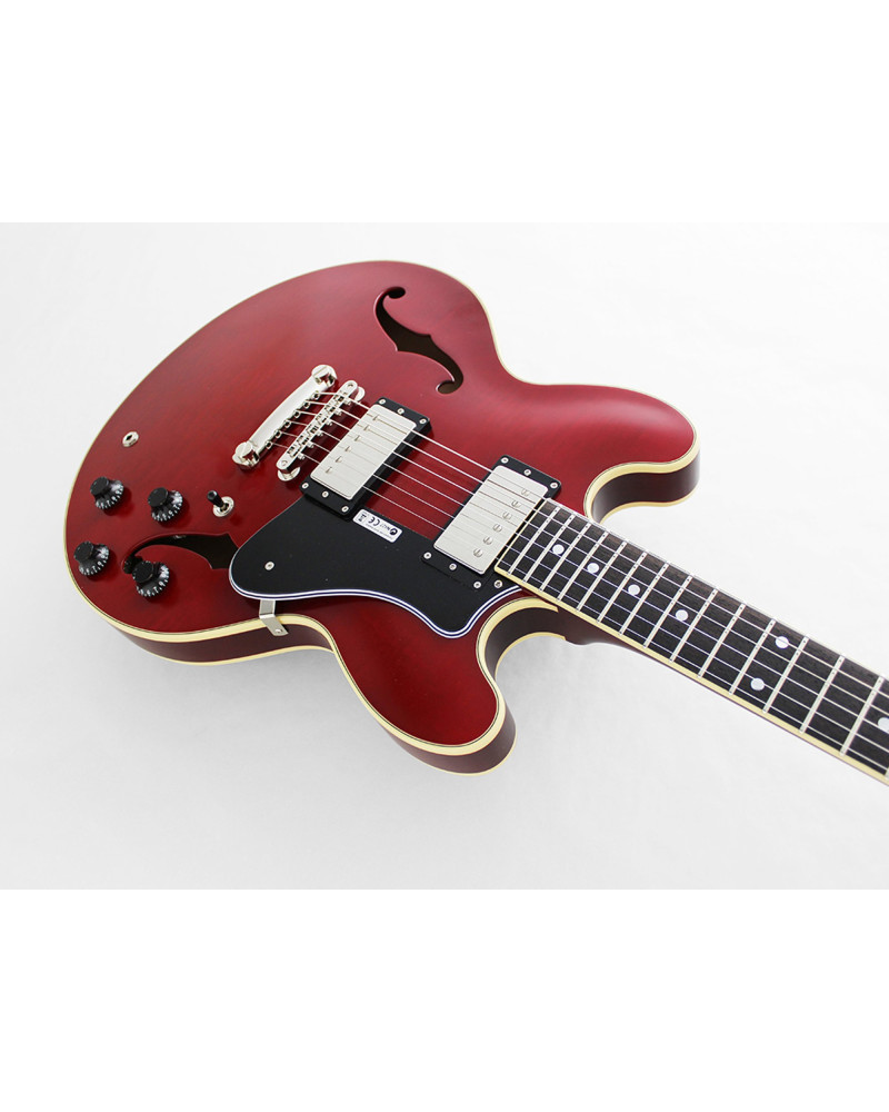 FGN FGMSAHPCH Electric Guitar, Masterfield Semi, HH, Cherry, Case