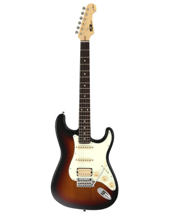 FGN FGST110RAL3TS Electric Guitar, Neo Classic ST 110, HSS pickups, 3Tone Sunburst, Gig Bag