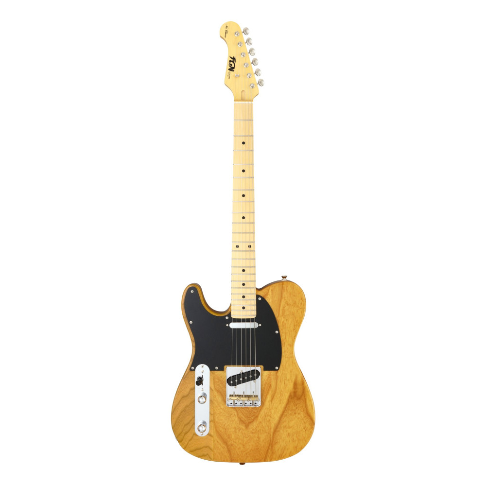 FGN FGTE100MAHLVNT Electric Guitar, Neo Classic TE100, SS FGN pickups, VN, Gig Bag, Lefthand