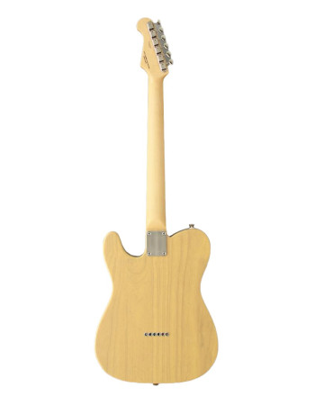 FGN FGTE100MAHOWB Electric Guitar, Neo Classic T100, SS FGN Pickups, Off White Blonde, Gig Bag