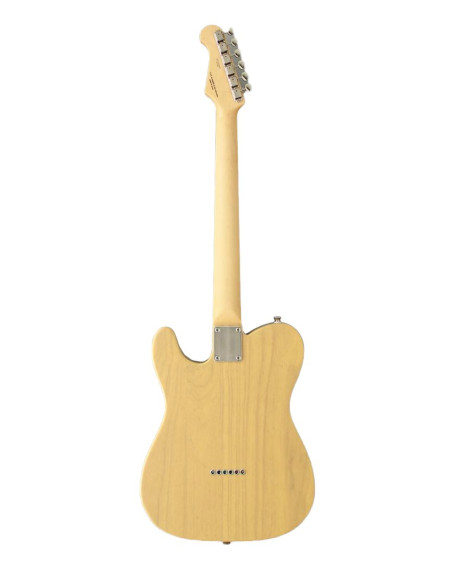 FGN FGTE100MAHOWB Electric Guitar, Neo Classic T100, SS FGN Pickups, Off White Blonde, Gig Bag