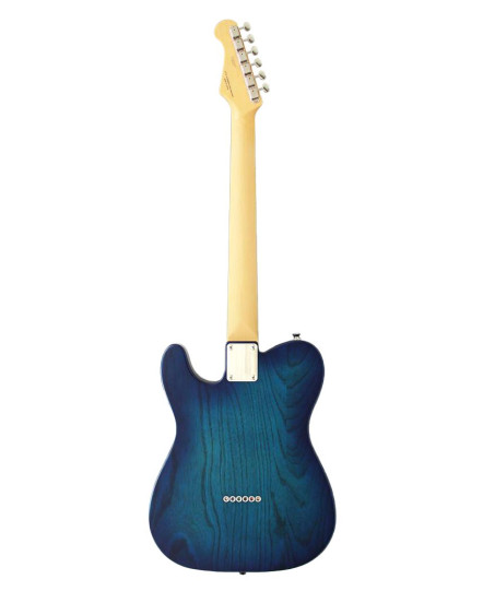 FGN FGTE100MAHSBB Electric Guitar, Neo Classic TE100, SS FGN Pickups, See-Thru BlueBurst, Bag