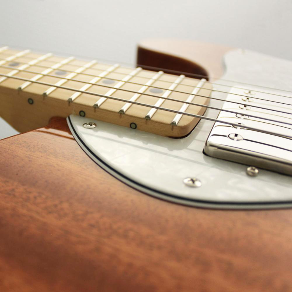 FGN FGTE110MMHTNT Electric Guitar, Neo Classic TE110, SH FGN PU, F-hole, natural, Gig Bag