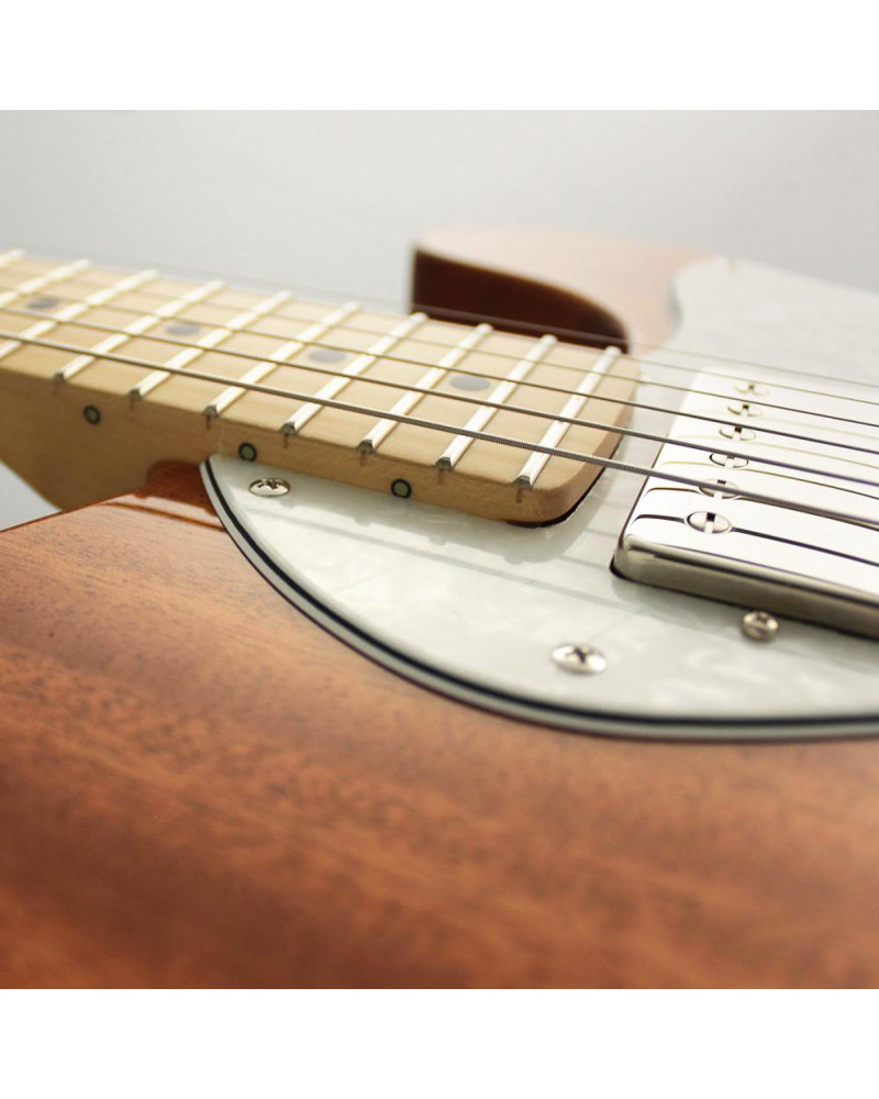 FGN FGTE110MMHTNT Electric Guitar, Neo Classic TE110, SH FGN PU, F-hole, natural, Gig Bag