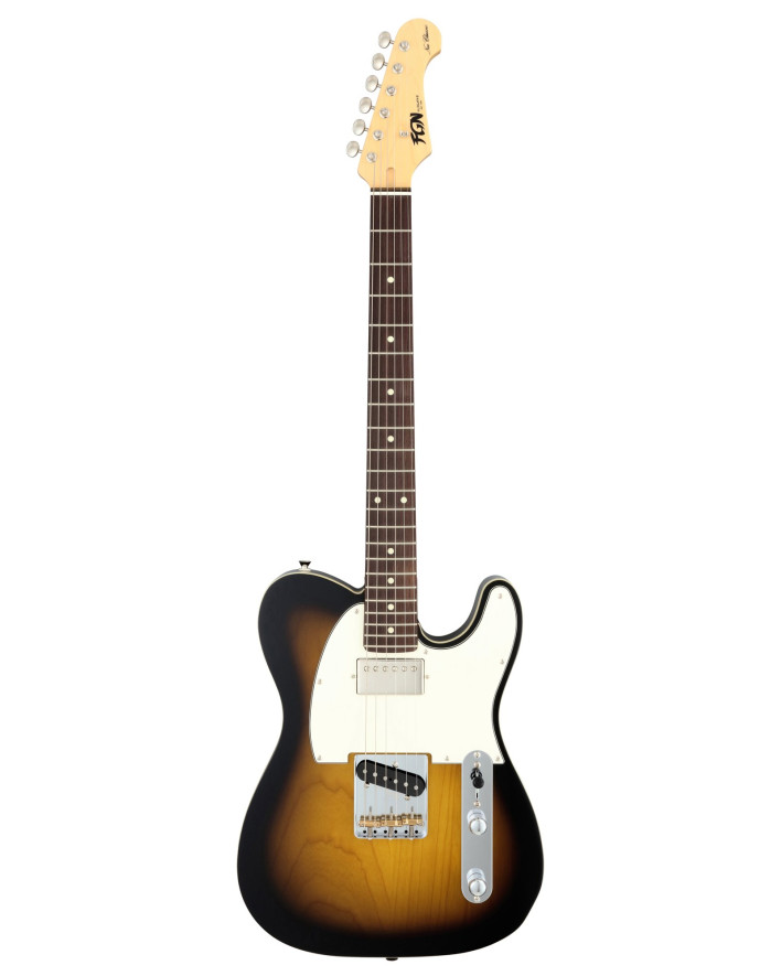 FGN FGTE210RAH2TS Electric Guitar, Neo Classic TE210, SH Seymour Duncan PU, 2Tone Sunburst,Bag