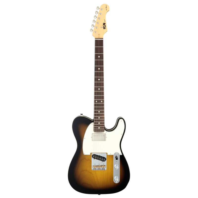 FGN FGTE210RAH2TS Electric Guitar, Neo Classic TE210, SH Seymour Duncan PU, 2Tone Sunburst,Bag
