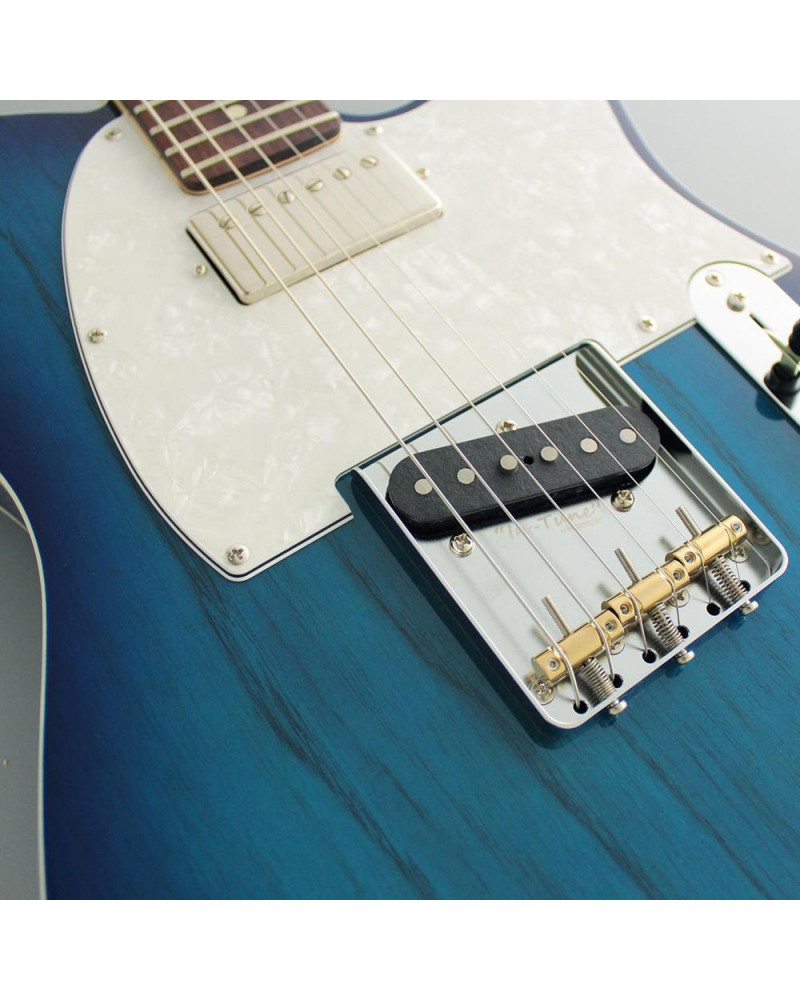FGN FGTE210RAHSBB Electric Guitar,NeoClassic TE210,SH SeymourDuncan PU,SeeThru BlueBurst,Bag