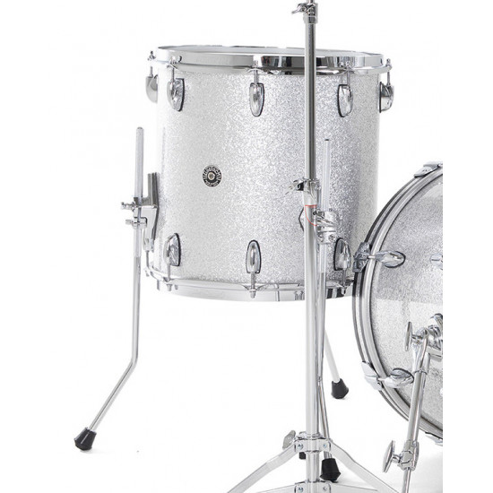 Gretsch GBNT1414FTCST012 Floor Tom USA Brooklyn Silver Sparkle