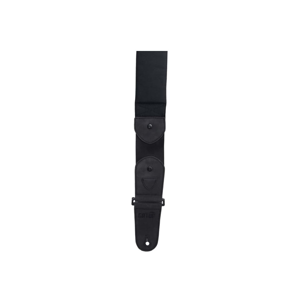 Gator G-ICON-3INSTRAP-BLKL ICON Guitar Strap - Long Version; 47-59