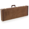 Gator GW-ELECT-VIN Electric Guitar Deluxe Wood Case Vintage Brown