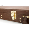 Gator GW-ELECT-VIN Electric Guitar Deluxe Wood Case Vintage Brown