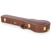 Gator GW-LP-BROWN Gibson Les Paul Guitar Deluxe Wood Case Brown
