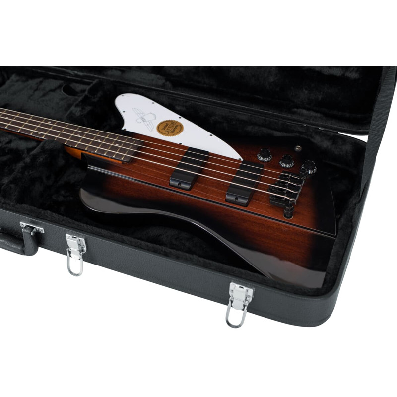 Gator GWE-TBIRD-BASS Hardshell Wood Case Thunderbird Bass Guitar