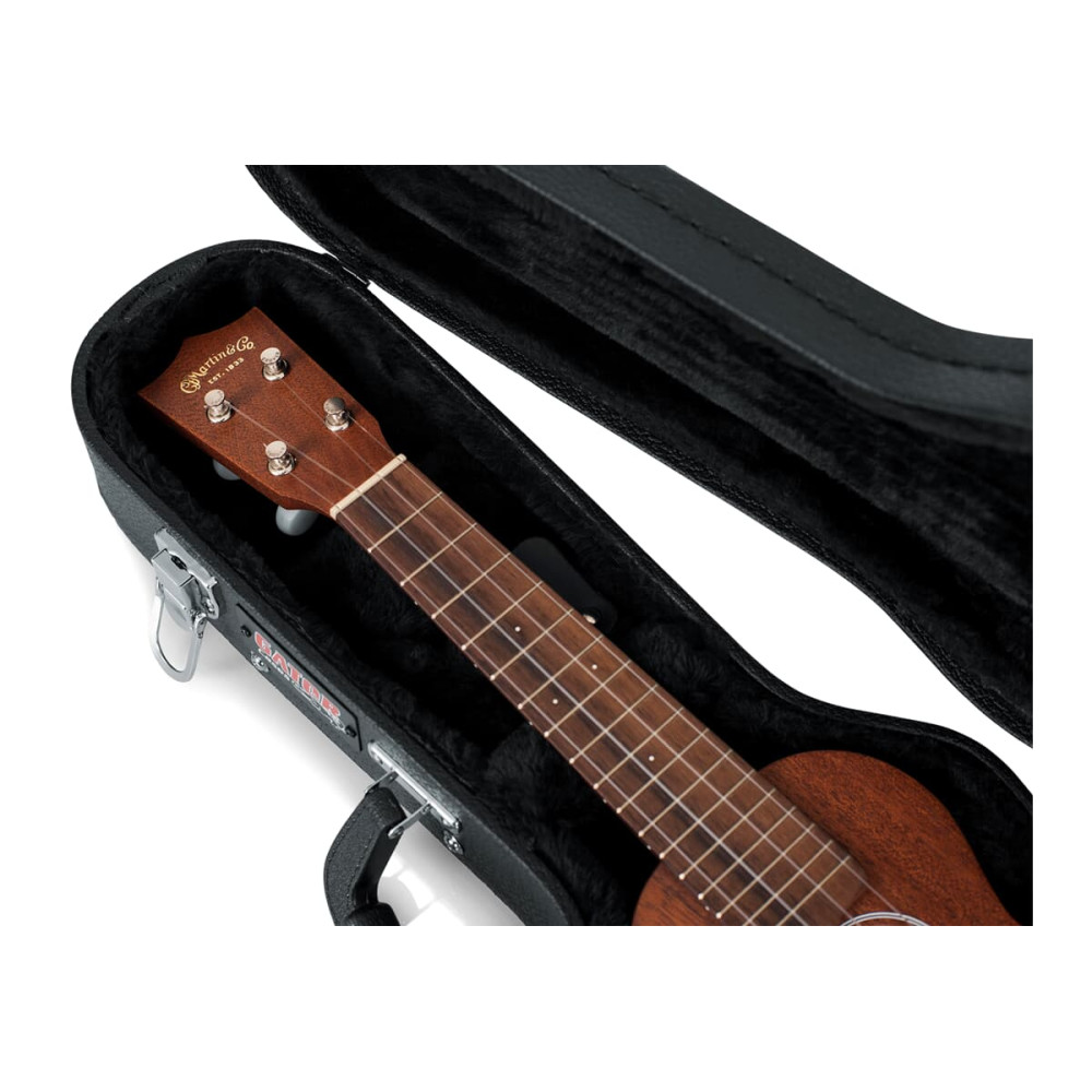 Gator GWE-UKE-SOP Hardshell Wood Case Sopran Ukulele
