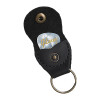 Gibson Premium Leather Pickholder Keychain, Black