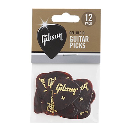 Gibson Tortoise Picks, 12-Pack, Guitar Picks