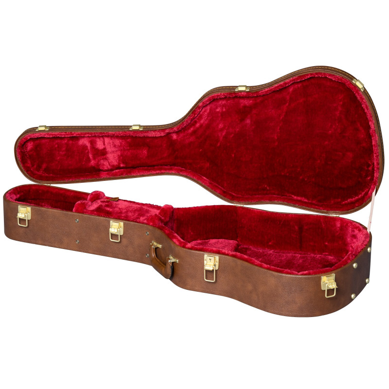 Gibson Original Hardshell Case, Dreadnought, Brown