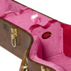 Lifton Historic Hardshell Case, J-185, Brown/Pink