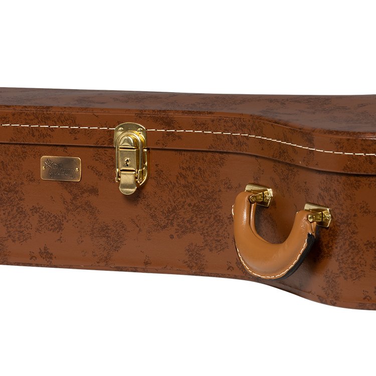 Lifton Historic Hardshell Case, J-185, Brown/Pink