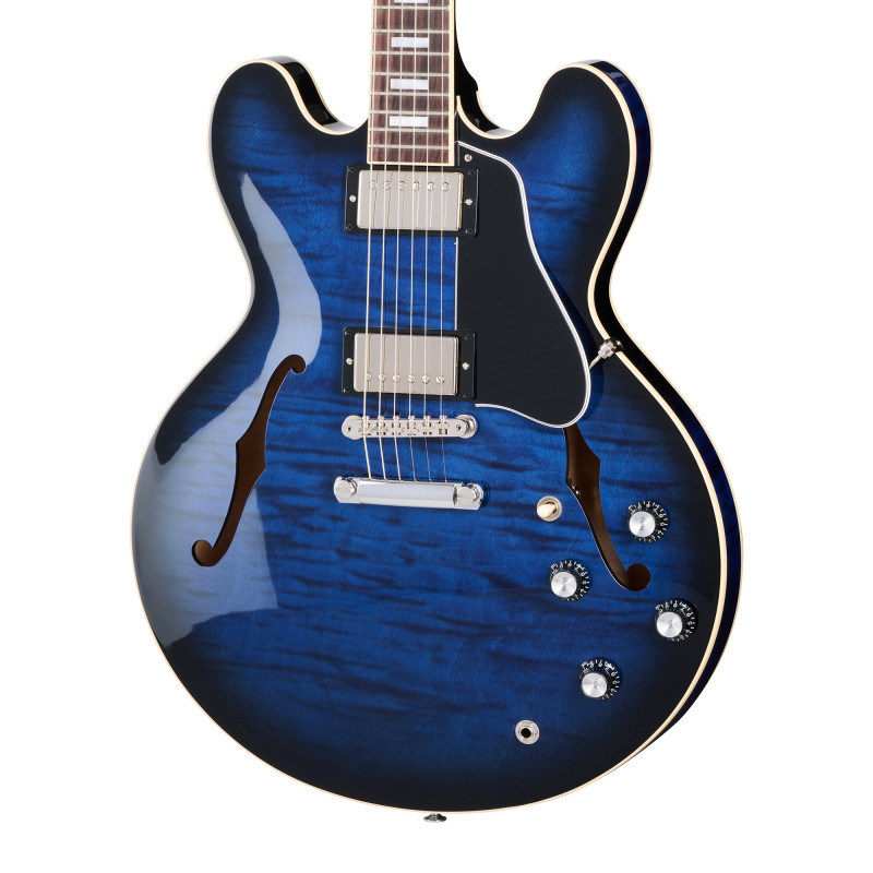 Gibson ES-335 Figured Custom Color, Deep Ocean Burst