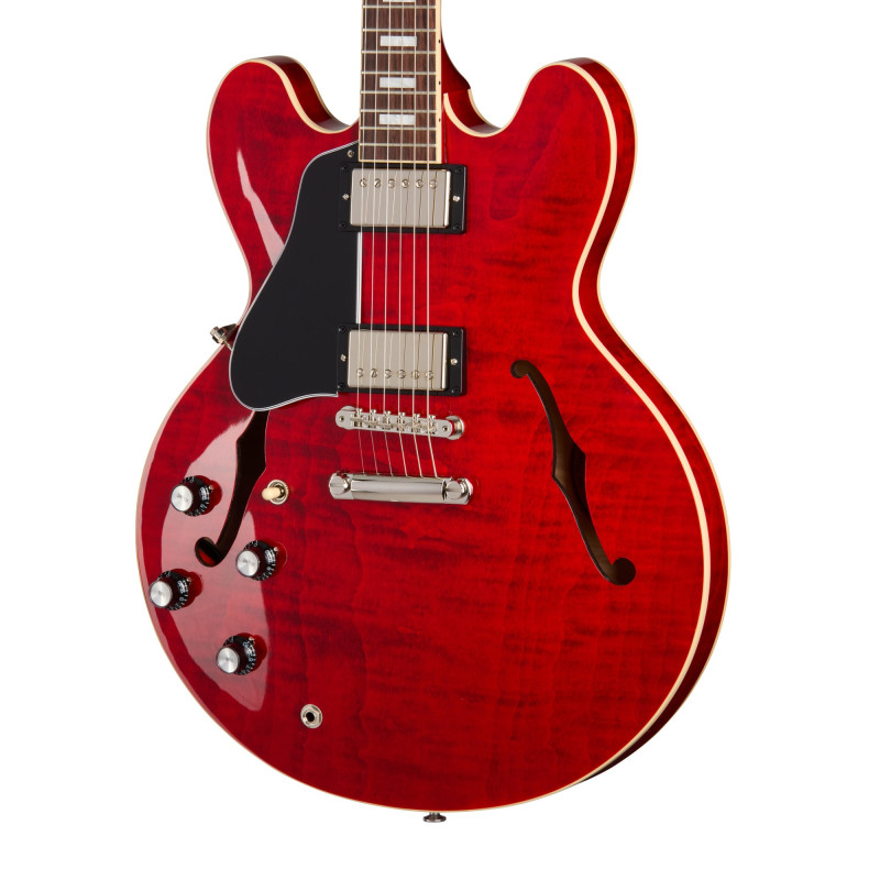 Gibson ES-335 Figured, Left-Handed, Sixties Cherry, 60s Cherry