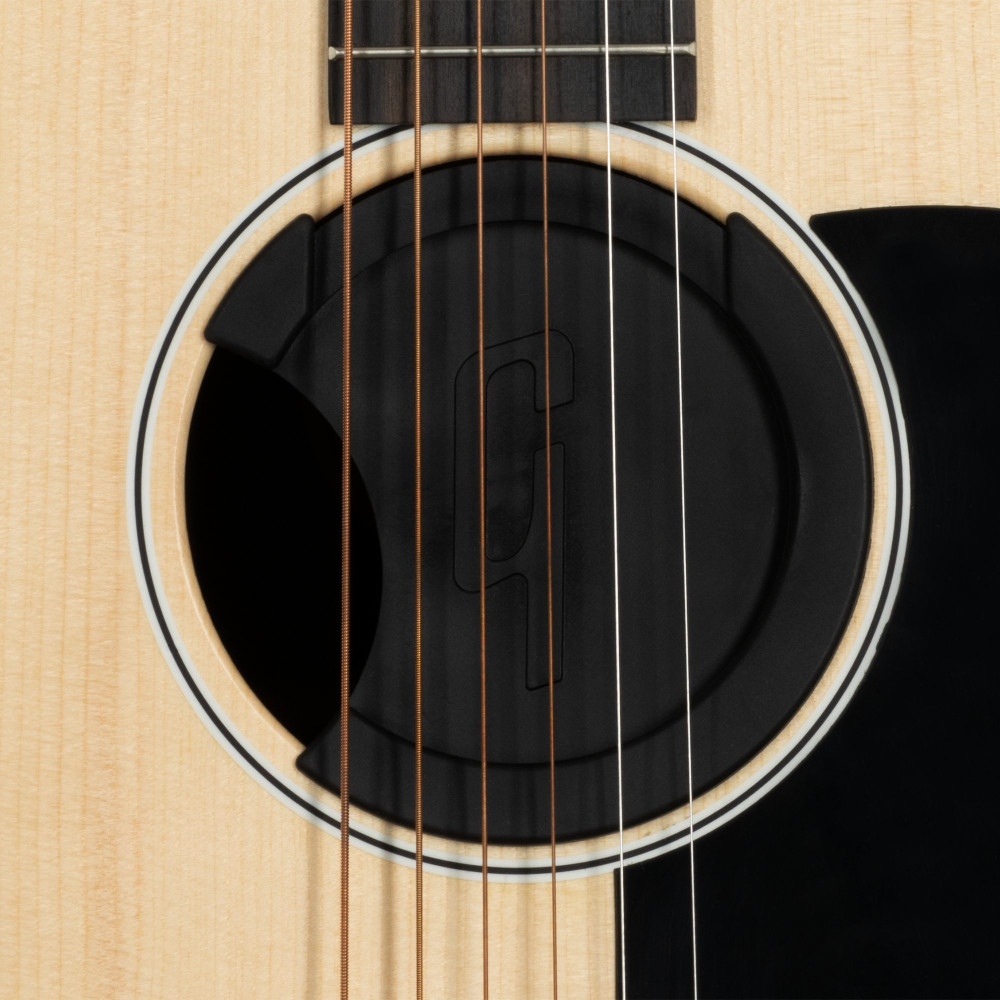 Gibson Generation Acoustic Soundhole Cover, with Pickup Control Access, Black
